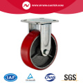 4'' Rigid Heavy Duty PU Industrial Caster with Iron Core